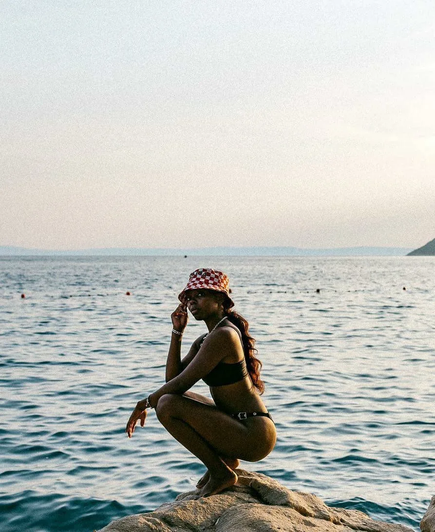 Sommer Isley in swimwear